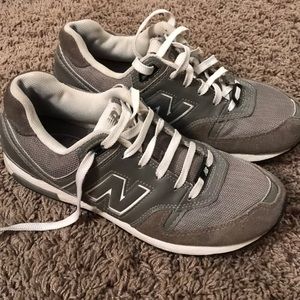 Gently worn new balance sneakers